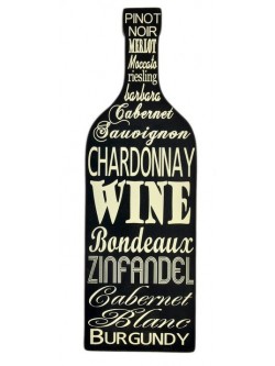 Different Wine Plaque